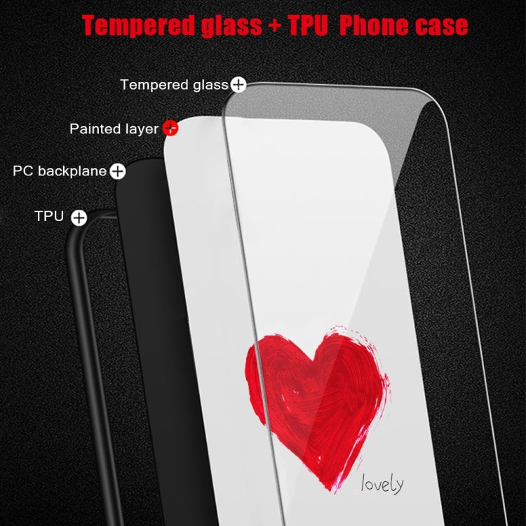 For iPhone 16 Pro Colorful Painted Glass Phone Case(Moon Hill) - iPhone 16 Pro Cases by PMC TechLife | Online Shopping South Africa | PMC TechLife | Buy Now Pay Later Mobicred