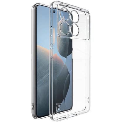 For Xiaomi Poco X6 Pro 5G/Redmi K70E 5G imak UX-5 Series Transparent Shockproof TPU Protective Case(Transparent) - K70E Cases by imak | Online Shopping South Africa | PMC Jewellery | Buy Now Pay Later Mobicred