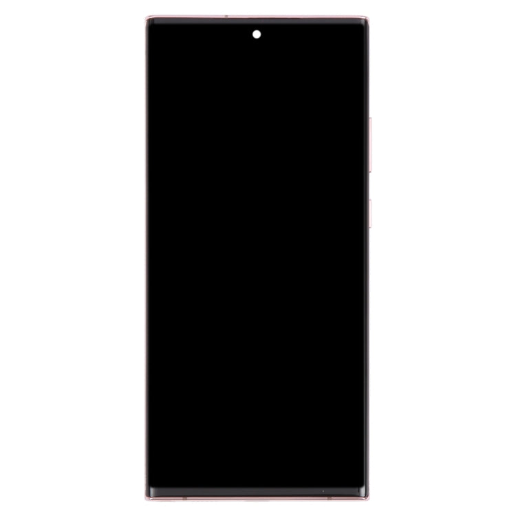 For Samsung Galaxy Note20 Ultra 5G SM-N986B 6.78 inch OLED LCD Screen Digitizer Full Assembly with Frame (Gold) - free shipping - PMc TechLife - Order now!