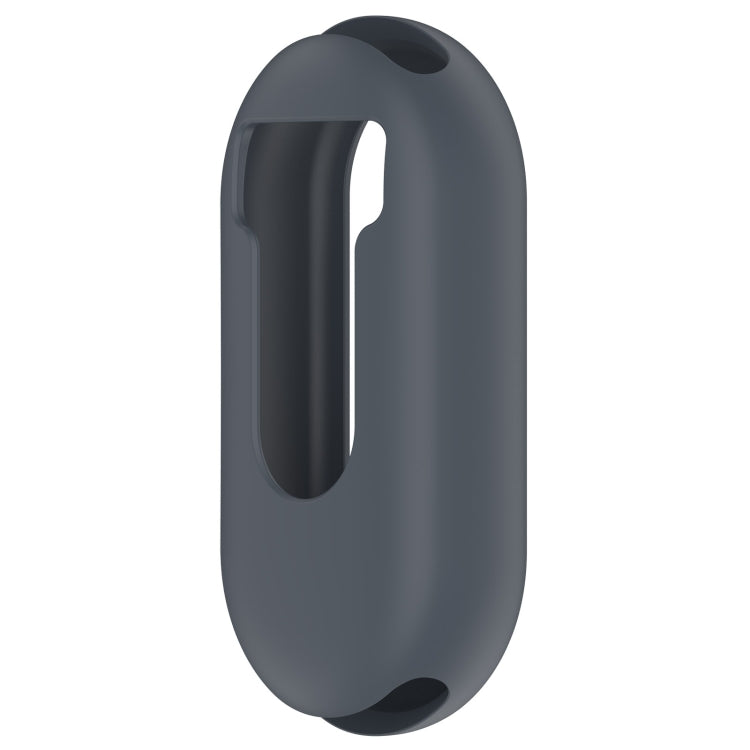 For Xiaomi Mi Band 8 Pure Color Silicone Watch Protective Case(Grey) - Watch Cases by PMC Jewellery | Online Shopping South Africa | PMC Jewellery