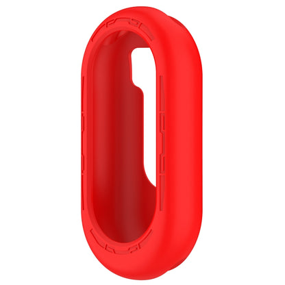 For Xiaomi Mi Band 8 Pure Color Silicone Watch Protective Case(Red) - Watch Cases by PMC Jewellery | Online Shopping South Africa | PMC Jewellery