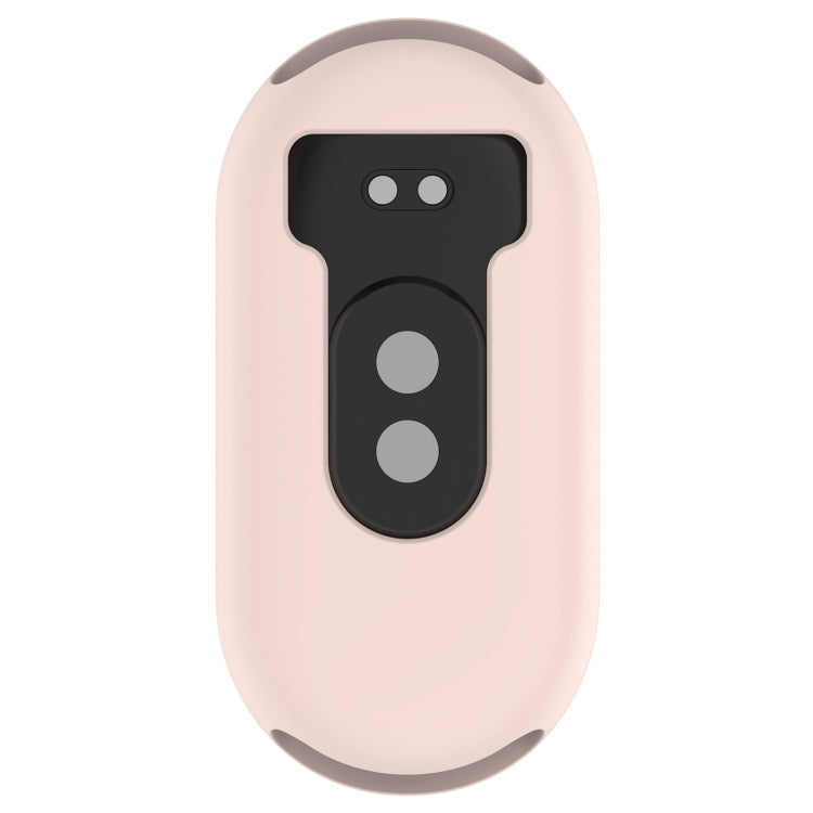 For Xiaomi Mi Band 8 Pure Color Silicone Watch Protective Case(Pink) - Watch Cases by PMC Jewellery | Online Shopping South Africa | PMC Jewellery