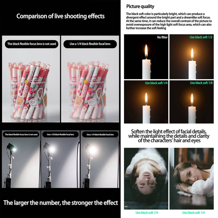 JSR Black Mist Filter Camera Lens Filter, Size:46mm(1/4 Filter) - Other Filter by JSR | Online Shopping South Africa | PMC TechLife | Buy Now Pay Later Mobicred