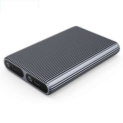 ORICO AM2C3-2SN Dual-bay M.2 NVME + SATA SSD Enclosure(Grey) - HDD Enclosure by ORICO | Online Shopping South Africa | PMC Jewellery | Buy Now Pay Later Mobicred