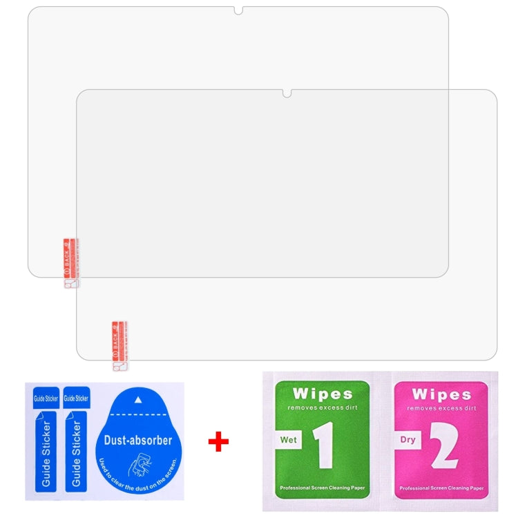 For Samsung Galaxy Tab S9 Plus 2pcs 9H 0.3mm Explosion-proof Tempered Glass Film - free shipping - PMC Jewellery - Order now!