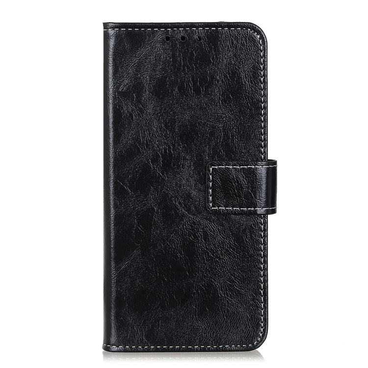 For Huawei Nova Y91 4G / Enjoy 60X Retro Crazy Horse Texture Horizontal Flip Leather Phone Case(Black) - Huawei Cases by PMC Jewellery | Online Shopping South Africa | PMC Jewellery