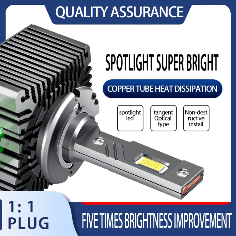 P15 1 Pair D4S / D4R DC10-32V / 35W / 6000K / 4000LM IP68 Waterproof Car LED Headlight - LED Headlamps by PMC TechLife | Online Shopping South Africa | PMC TechLife | Buy Now Pay Later Mobicred