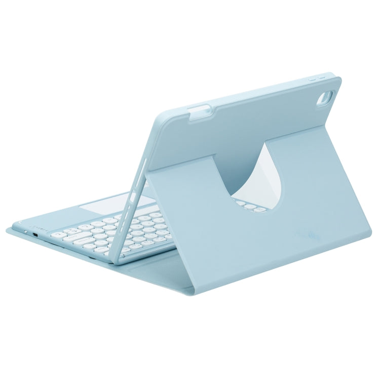 For iPad 10.2 2021 / Air 2019 Square Button 360 Degree Rotatable Bluetooth Keyboard Leather Case(Black) - Universal by PMC TechLife | Online Shopping South Africa | PMC TechLife
