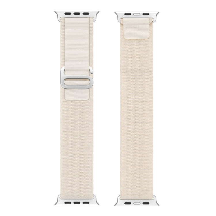 For Apple Watch Series 5 44mm DUX DUCIS GS Series Nylon Loop Watch Band(Starlight) - Watch Bands by DUX DUCIS | Online Shopping South Africa | PMC Jewellery | Buy Now Pay Later Mobicred