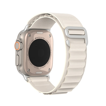 For Apple Watch Series 2 42mm DUX DUCIS GS Series Nylon Loop Watch Band(Starlight) - Watch Bands by DUX DUCIS | Online Shopping South Africa | PMC Jewellery | Buy Now Pay Later Mobicred