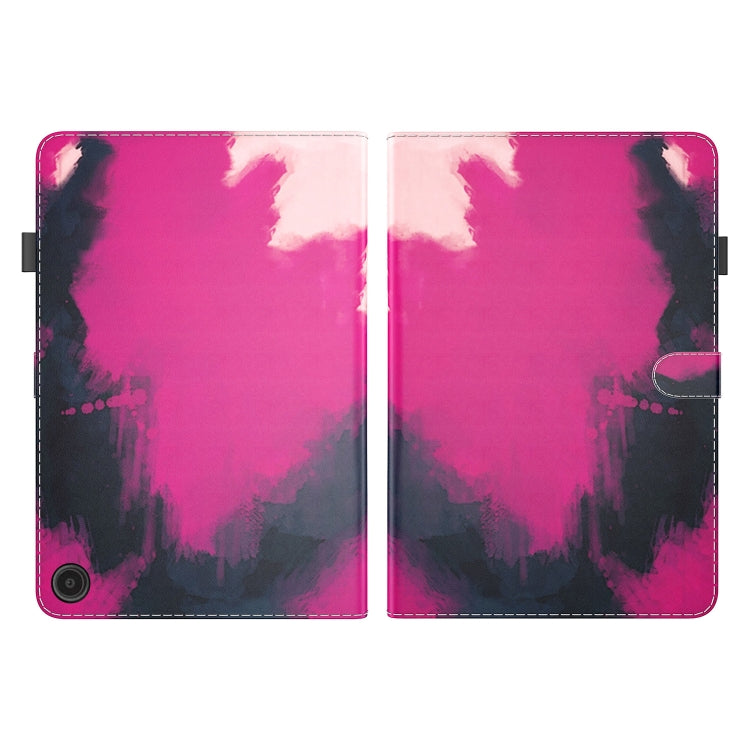For Amazon Fire Max 11 Watercolor Pattern Flip Leather Tablet Case(Berry Color) - Amazon by PMC TechLife | Online Shopping South Africa | PMC TechLife | Buy Now Pay Later Mobicred