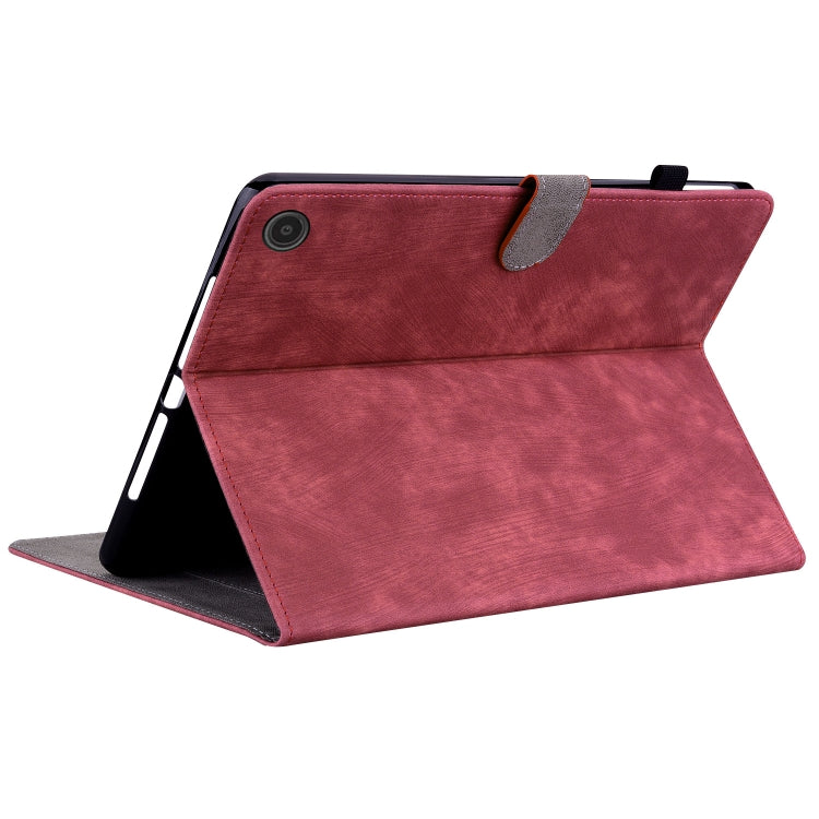 For Amazon Fire Max 11 Tiger Pattern Flip Leather Tablet Case(Red) - Amazon by PMC TechLife | Online Shopping South Africa | PMC TechLife | Buy Now Pay Later Mobicred