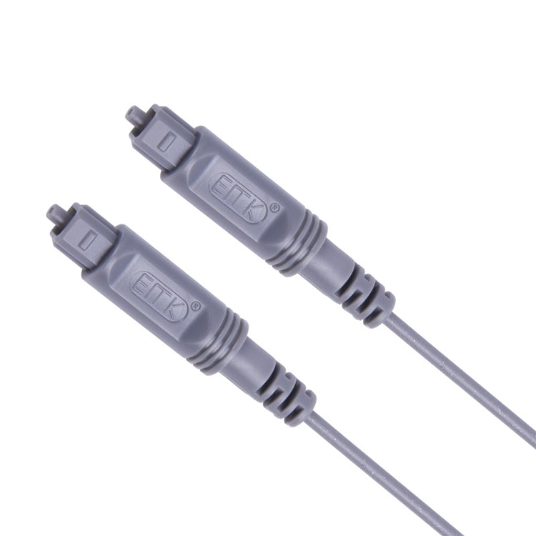 25m EMK OD2.2mm Digital Audio Optical Fiber Cable Plastic Speaker Balance Cable(Silver Grey) - Audio Optical Cables by EMK | Online Shopping South Africa | PMC Jewellery | Buy Now Pay Later Mobicred