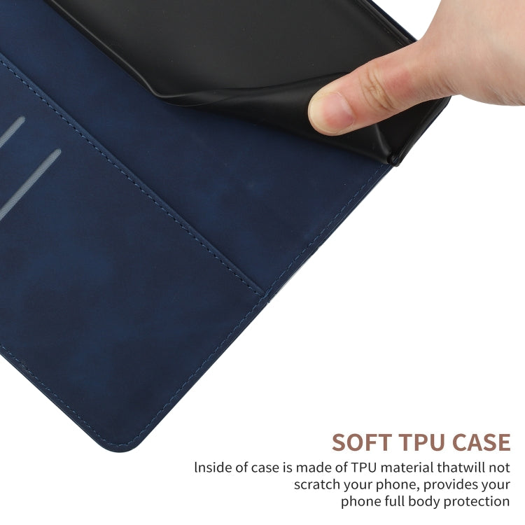 For Google Pixel 9 Pro Stitching Embossed Leather Phone Case(Blue) - Google Cases by PMC TechLife | Online Shopping South Africa | PMC TechLife | Buy Now Pay Later Mobicred