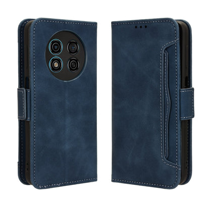 For Ulefone Note 15 Skin Feel Calf Texture Card Slots Leather Phone Case(Blue) - Ulefone Cases by PMC Jewellery | Online Shopping South Africa | PMC Jewellery | Buy Now Pay Later Mobicred