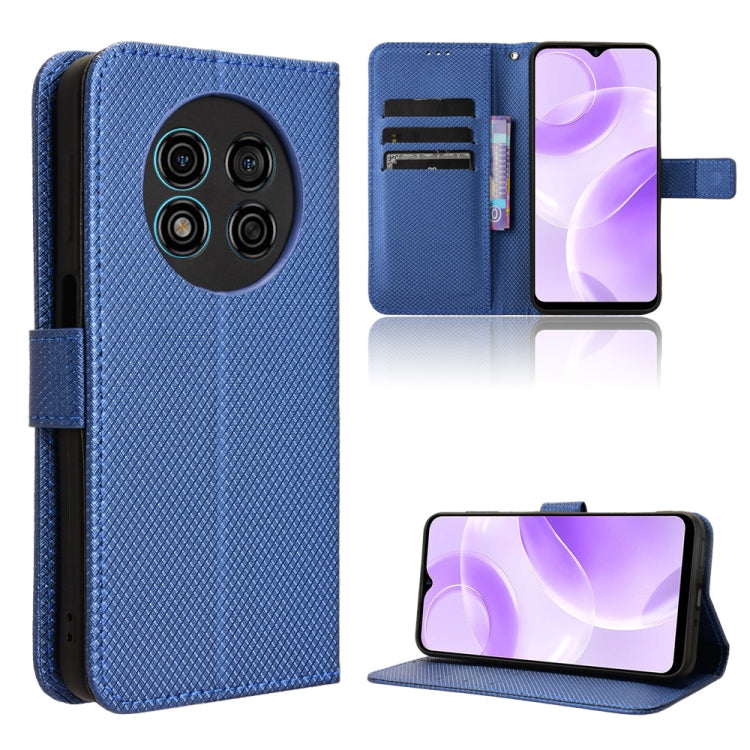 For Ulefone Note 15 Diamond Texture Leather Phone Case(Blue) - Ulefone Cases by PMC Jewellery | Online Shopping South Africa | PMC Jewellery | Buy Now Pay Later Mobicred