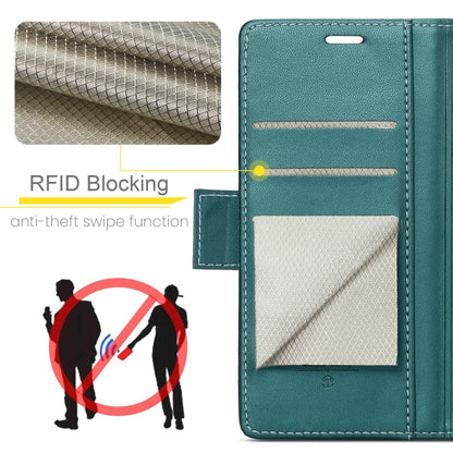 For Samsung Galaxy Z Fold5 CaseMe 023 Butterfly Buckle Litchi Texture RFID Anti-theft Leather Phone Case(Pearly Blue) - Galaxy Z Fold5 Cases by CaseMe | Online Shopping South Africa | PMC Jewellery | Buy Now Pay Later Mobicred