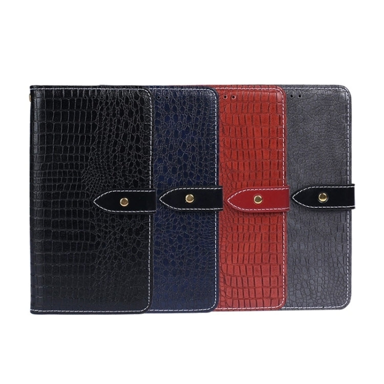 For Xiaomi Redmi A3 4G idewei Crocodile Texture Leather Phone Case(Red) - Xiaomi Cases by idewei | Online Shopping South Africa | PMC TechLife | Buy Now Pay Later Mobicred