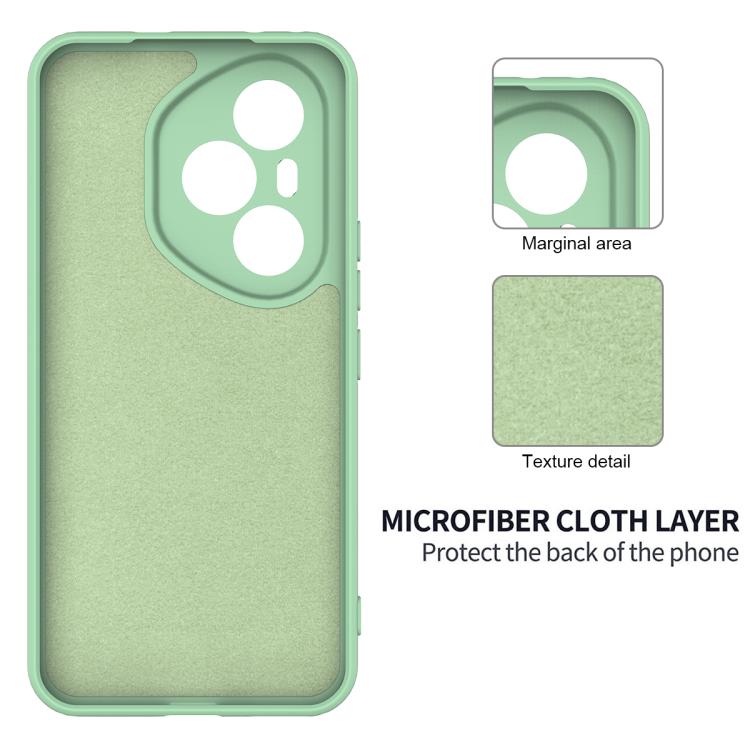 For Honor 400 Pro Global 160.8mm Solid Color Liquid Silicone Dropproof Full Coverage Phone Case(Green) - free shipping - PMC TechLife - Order now!
