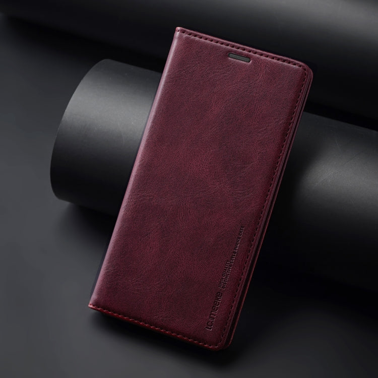 For Samsung Galaxy S24+ LC.IMEEKE RFID Anti-theft Leather Phone Case(Red) - free shipping - PMC Jewellery - Order now!