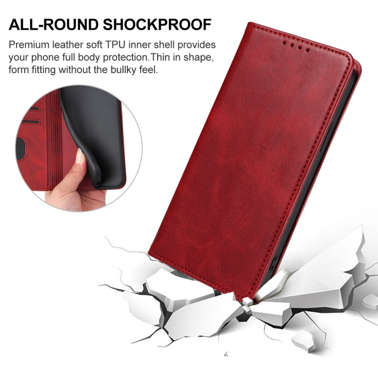 For Ulefone Armor X12 Magnetic Closure Leather Phone Case(Red) - Ulefone Cases by PMC Jewellery | Online Shopping South Africa | PMC Jewellery | Buy Now Pay Later Mobicred