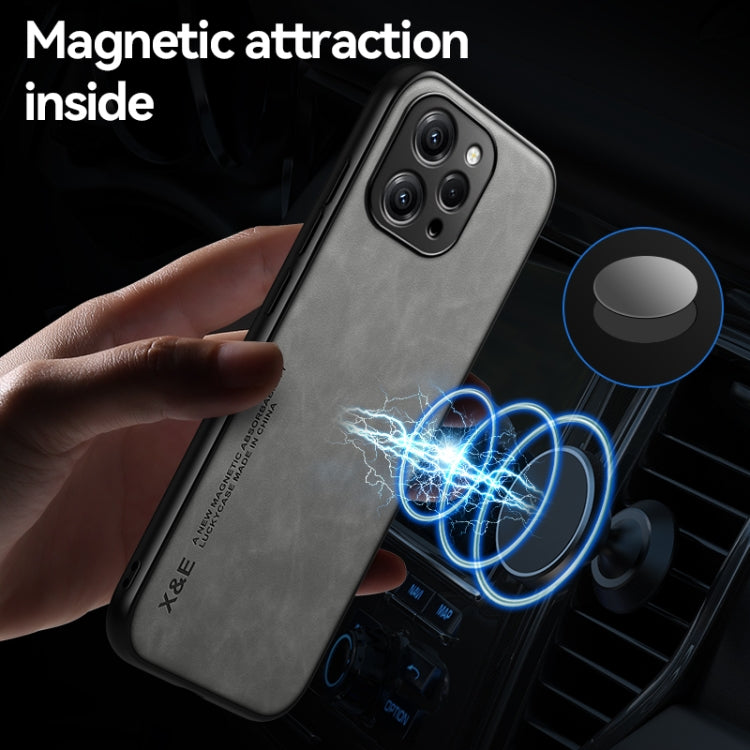 For Xiaomi 14 Ultra Skin Feel Magnetic Leather Back Phone Case(Blue) - 14 Ultra Cases by PMC TechLife | Online Shopping South Africa | PMC TechLife