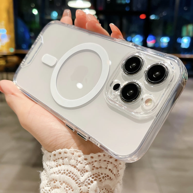 For iPhone XR MagSafe Space Phone Case(Transparent) - More iPhone Cases by PMC TechLife | Online Shopping South Africa | PMC TechLife