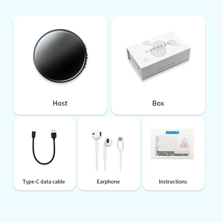 JNN M29 Portable Noise Reduction Smart Voice Control Magnetic Recorder, Memory:4GB - Recording Pen by JNN | Online Shopping South Africa | PMC TechLife | Buy Now Pay Later Mobicred