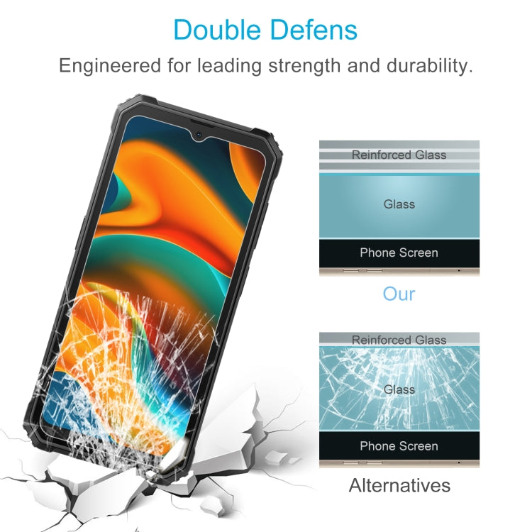 For Blackview BV4800 10pcs 0.26mm 9H 2.5D Tempered Glass Film - For Blackview by PMC TechLife | Online Shopping South Africa | PMC TechLife | Buy Now Pay Later Mobicred
