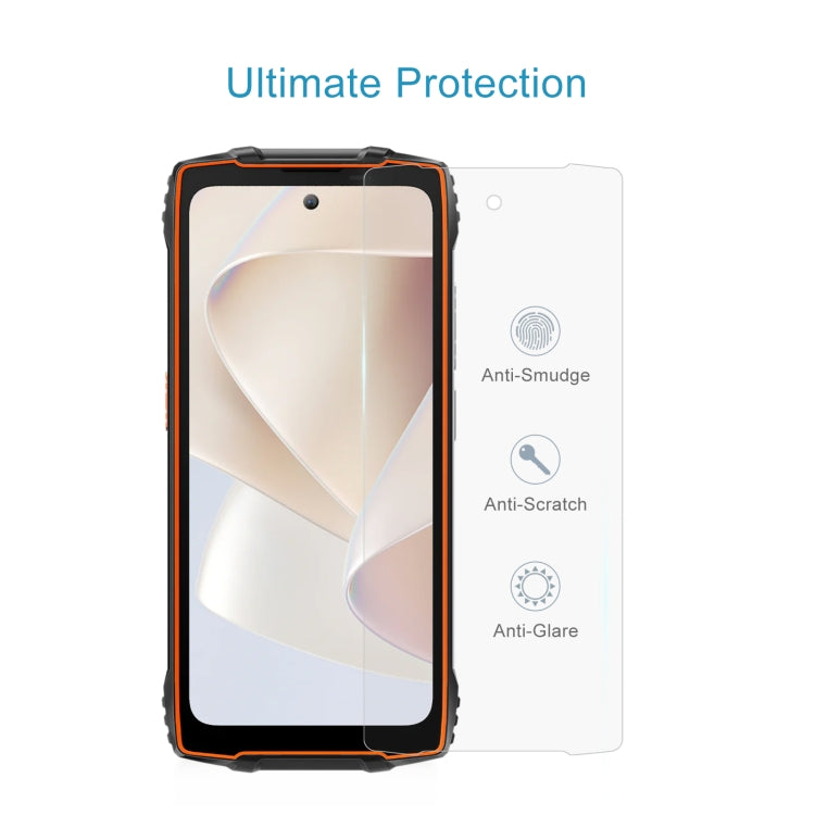 For Blackview PILOT 2 50pcs 0.26mm 9H 2.5D Tempered Glass Film - For Blackview by PMC TechLife | Online Shopping South Africa | PMC TechLife | Buy Now Pay Later Mobicred