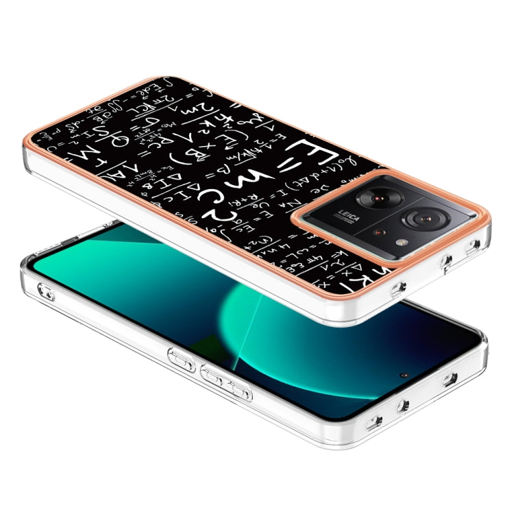 For Xiaomi 13T/13T Pro Electroplating Marble Dual-side IMD Phone Case(Equation) - free shipping - PMC TechLife - Order now!
