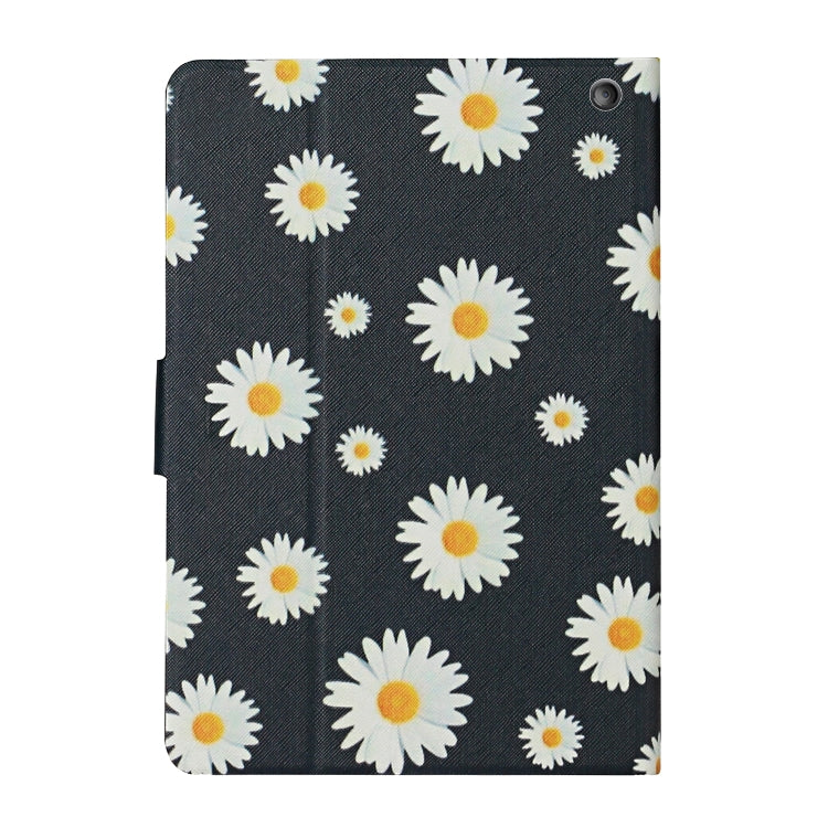 For Amazon Kindle Fire Max 11 Colored Drawing Flower Smart Leather Tablet Case(Little Daisy) - Amazon by PMC TechLife | Online Shopping South Africa | PMC TechLife | Buy Now Pay Later Mobicred