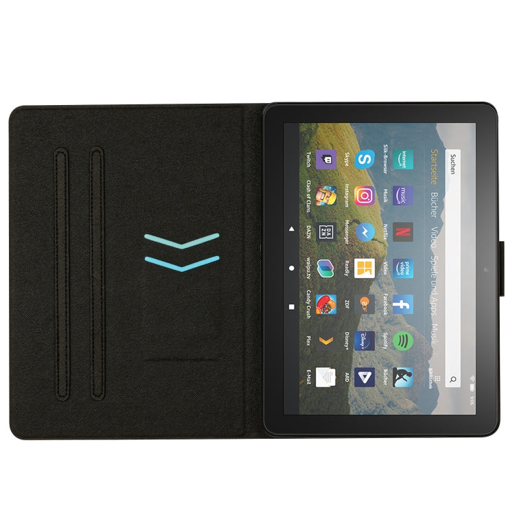 For Amazon Kindle Fire Max 11 Solid Color Stitching Smart Leather Tablet Case(Rose Red) - free shipping - PMC TechLife - Order now!