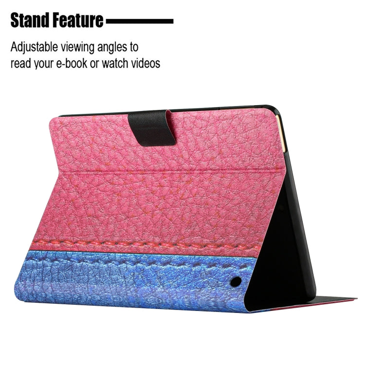 For Amazon Kindle Fire Max 11 Solid Color Stitching Smart Leather Tablet Case(Rose Red) - free shipping - PMC TechLife - Order now!