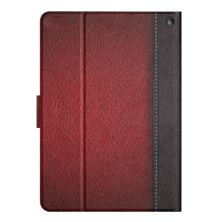 For Amazon Kindle Fire Max 11 Solid Color Stitching Smart Leather Tablet Case(Red) - Amazon by PMC TechLife | Online Shopping South Africa | PMC TechLife | Buy Now Pay Later Mobicred