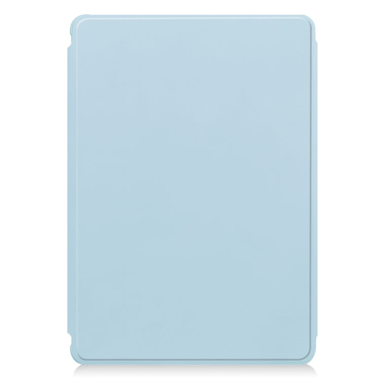 For Samsung Galaxy Tab S9 360 Rotation Transparent Smart Leather Case(Sky Blue) - Galaxy Tab S9 Cases by PMC Jewellery | Online Shopping South Africa | PMC Jewellery | Buy Now Pay Later Mobicred