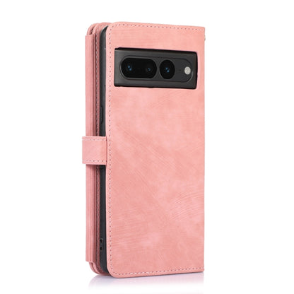 For Google Pixel 7 Pro Dream 9-Card Wallet Zipper Bag Leather Phone Case(Pink) - Google Cases by PMC Jewellery | Online Shopping South Africa | PMC Jewellery | Buy Now Pay Later Mobicred