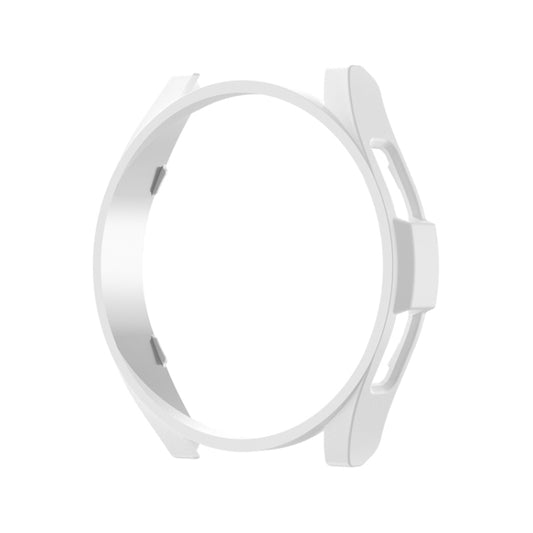 For Samsung Galaxy Watch 6 Classic 43mm Half-inclusive PC Watch Protective Case(White) - Watch Cases by PMC Jewellery | Online Shopping South Africa | PMC Jewellery