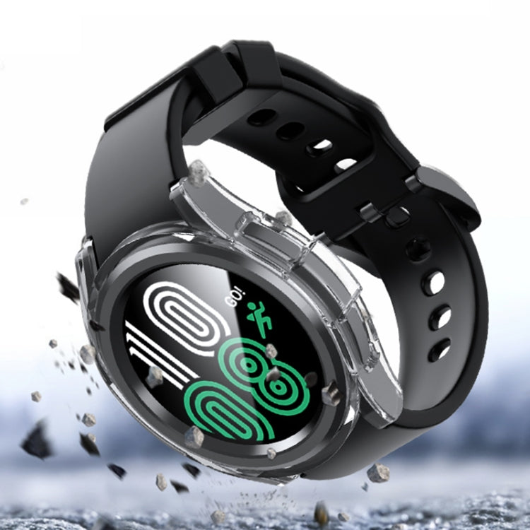 For Samsung Galaxy Watch 6 Classic 43mm Half-inclusive PC Watch Protective Case(Dark Green) - Watch Cases by PMC TechLife | Online Shopping South Africa | PMC TechLife