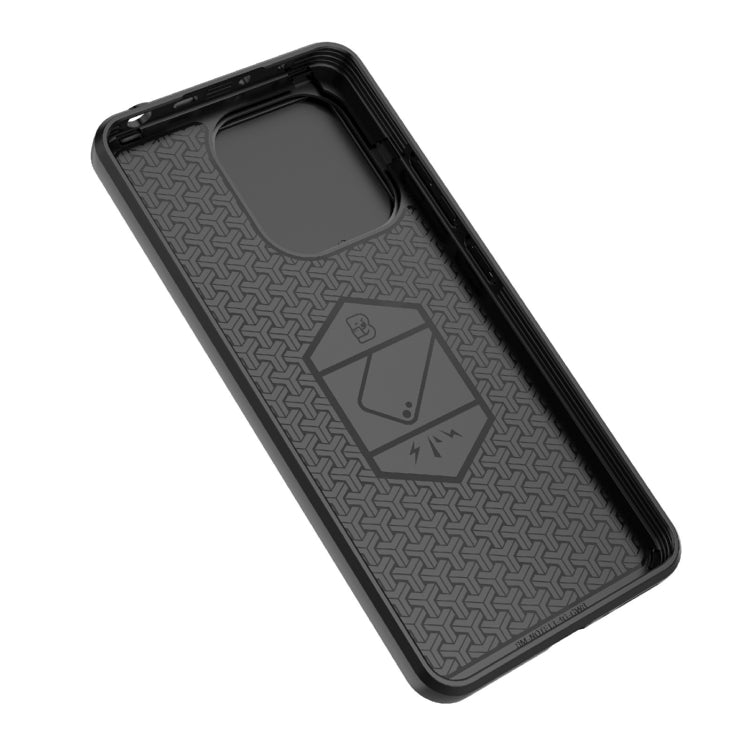 For Xiaomi Redmi Note 13 4G Global Sliding Camshield TPU + PC Shockproof Phone Case with Holder(Green) - Note 13 Cases by PMC TechLife | Online Shopping South Africa | PMC TechLife | Buy Now Pay Later Mobicred