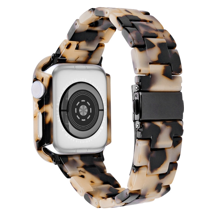 For Apple Watch Ultra 2 / Ultra 49mm Printed Resin PC Watch Band Case Kit(Milk Pattern) - Watch Cases by PMC Jewellery | Online Shopping South Africa | PMC Jewellery | Buy Now Pay Later Mobicred