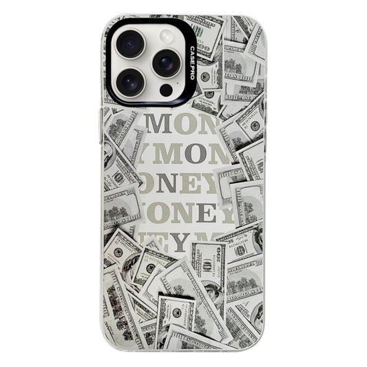 For iPhone 16 Pro Electroplated Silver Series PC Protective Phone Case(Money) - iPhone 16 Pro Cases by PMC Jewellery | Online Shopping South Africa | PMC Jewellery | Buy Now Pay Later Mobicred