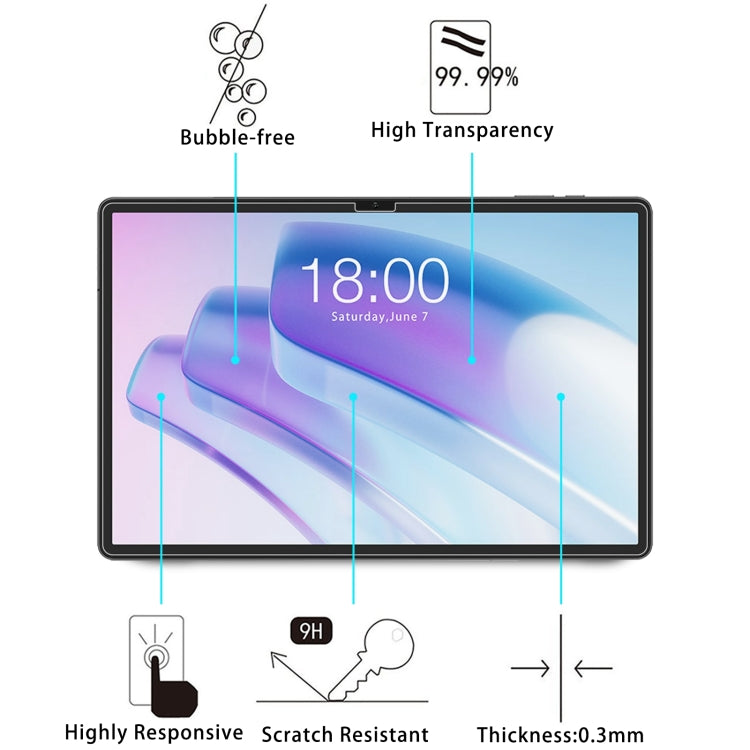 For Blackview Tab 7 Pro 25pcs 9H 0.3mm Explosion-proof Tempered Glass Film - Others by PMC TechLife | Online Shopping South Africa | PMC TechLife | Buy Now Pay Later Mobicred