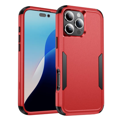 For iPhone 16 Pro Max Commuter Shockproof TPU + PC Phone Case(Red+Black) - iPhone 16 Pro Max Cases by PMC Jewellery | Online Shopping South Africa | PMC Jewellery | Buy Now Pay Later Mobicred