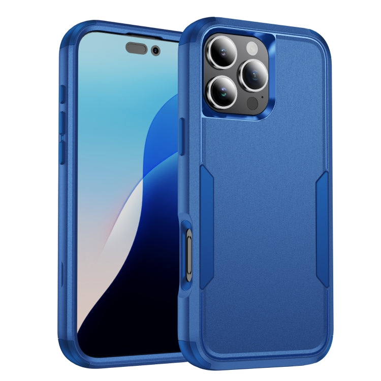 For iPhone 16 Pro Commuter Shockproof TPU + PC Phone Case(Royal Blue) - iPhone 16 Pro Cases by PMC TechLife | Online Shopping South Africa | PMC TechLife | Buy Now Pay Later Mobicred
