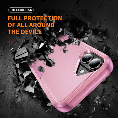 For iPhone 16 Plus Commuter Shockproof TPU + PC Phone Case(Pink) - iPhone 16 Plus Cases by PMC Jewellery | Online Shopping South Africa | PMC Jewellery | Buy Now Pay Later Mobicred