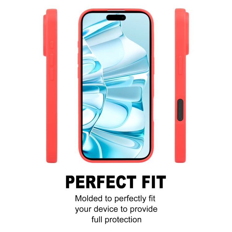 For iPhone 16 Plus GOOSPERY SOFT FEELING Liquid TPU Soft Phone Case(Red) - iPhone 16 Plus Cases by GOOSPERY | Online Shopping South Africa | PMC Jewellery | Buy Now Pay Later Mobicred