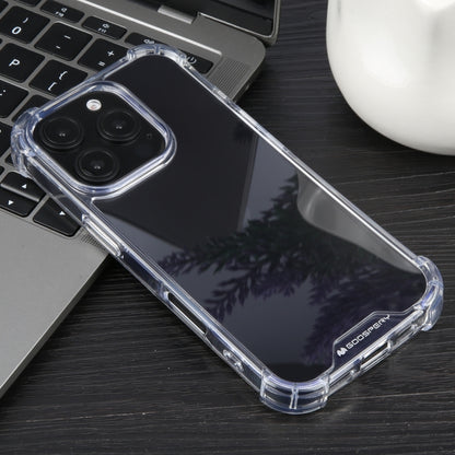 For iPhone 16 Pro MERCURY GOOSPERY SUPER Four-Corner Shockproof TPU Phone Case(Transparent) - iPhone 16 Pro Cases by GOOSPERY | Online Shopping South Africa | PMC Jewellery | Buy Now Pay Later Mobicred