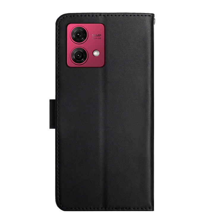For Motorola Edge 40 Neo Genuine Leather Fingerprint-proof Horizontal Flip Phone Case(Black) - Motorola Cases by PMC TechLife | Online Shopping South Africa | PMC TechLife | Buy Now Pay Later Mobicred