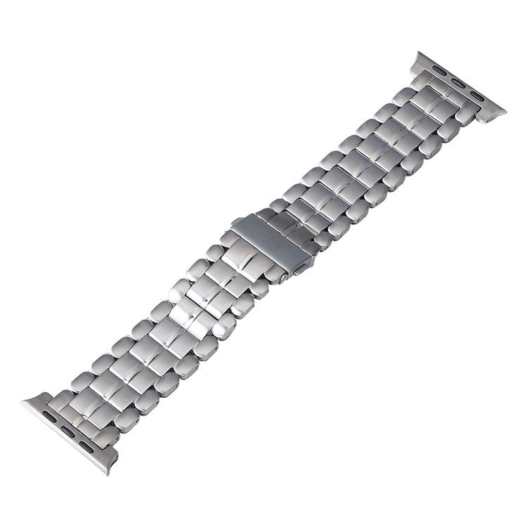 For Apple Watch Ultra 2 49mm Five Beads Titanium Steel Watch Band(Silver) - Watch Bands by PMC TechLife | Online Shopping South Africa | PMC TechLife